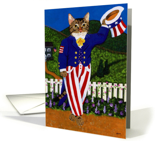 Yankee Doodle Sam, 4th July card (43665)
