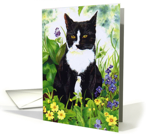 Morgan in Springtime card (43675)