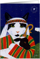 The Shepherd Cat card