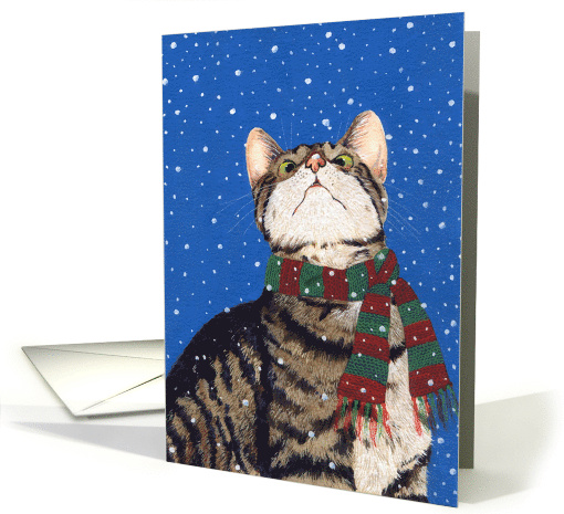 Samson and the Snow Flake,Christmas card (92628)