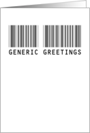 Generic Greeting...