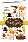 Foster Parents - Thanksgiving Icons card