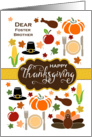 Foster Brother - Thanksgiving Icons card