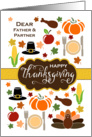 Father & Partner - Thanksgiving Icons card