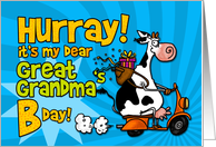 Hurray it’s my dear great grandma’s Bday! card