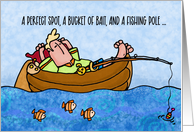 Father’s Day Fishing card