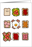 National Sandwich Day - Sandwiches card