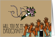 Will you be my bridesman? card