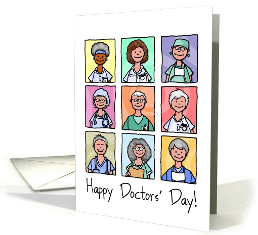 National Doctors' Day - retired doctor card (1040803)