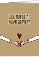 Will you be my Altar...