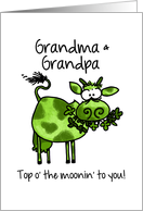 St. Patrick’s Day Cow - for my Grandma & Grandpa card