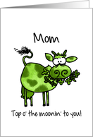 St. Patrick’s Day Cow - for my Mom card