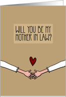 Will you be my Mother in Law? - from Lesbian Couple card