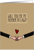 Will you be my Mother in Law? - from Gay Couple card