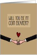 Will you be my Coin Bearer? - from Gay Couple card