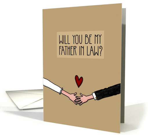 Will you be my Father in Law? card (1046269)