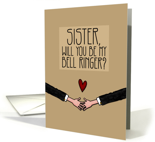 Sister - Will you be my Bell Ringer? - from Gay Couple card (1047907)