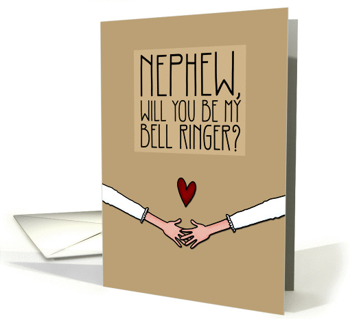 Nephew - Will you be my Bell Ringer? - from Lesbian Couple card