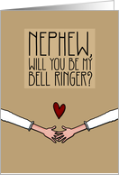 Nephew - Will you be my Bell Ringer? - from Lesbian Couple card