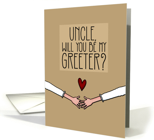 Uncle - Will you be my Greeter? - from Lesbian Couple card (1048031)