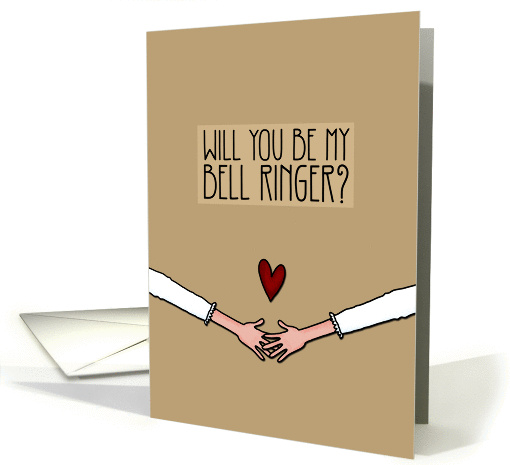 Will you be my Bell Ringer? - from Lesbian Couple card (1049681)