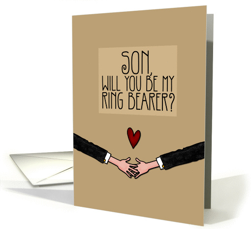 Son - Will you be my Ring Bearer? - from Gay Couple card (1053387)