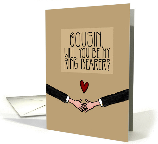 Cousin - Will you be my Ring Bearer? - from Gay Couple card (1053397)