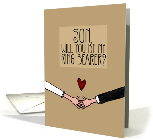 Son - Will you be my Ring Bearer? card (1053403)