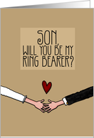 Son - Will you be my Ring Bearer? card