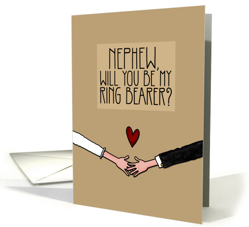 Nephew - Will you be my Ring Bearer? card (1053405)
