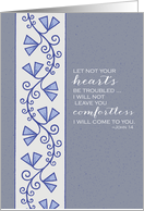 John 14 - Scripture Soft Serenity Notes For Hospice Patient card