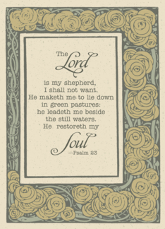 Psalm 23 - Scripture...