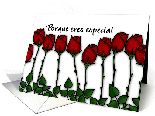 Feliz Da de la Secretaria - rosas rojas card (1077744)