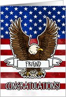 Eagle Scout Congratulations for Friend card