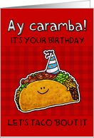 Birthday Taco humor