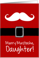Merry Mustache - Daughter card