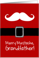 Merry Mustache - Grandfather card