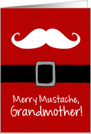 Merry Mustache - Grandmother card