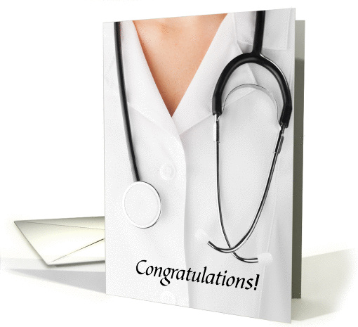 White Coat Ceremony Coingratulations card (1201062)
