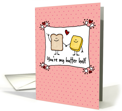 You're my butter half - Valentine's Day card (1223150)