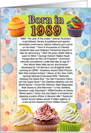 Born in 1989 What...