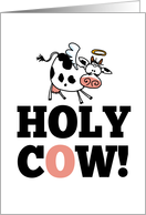Flying Holy Cow - Encouragement for Child with Diabetes card
