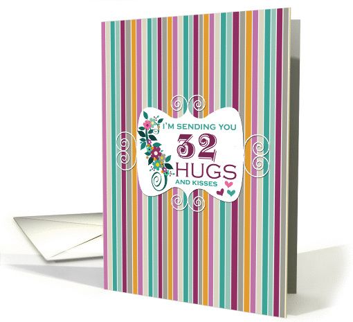 32 Hugs - Happy Birthday card (1269858)