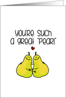 Great Pear - Congratulations Gay Couple card