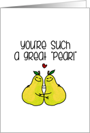 Great Pear - Congratulations Lesbian Couple card