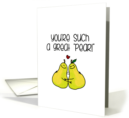 Great Pear - Congratulations Newlywed couple card (1275736)