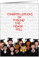 Honor Roll Congratulations to Graduate card