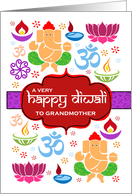 Diwali Icons - Grandmother card
