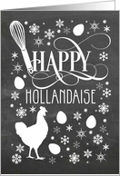 Happy Hollandaise - For Food Lover card