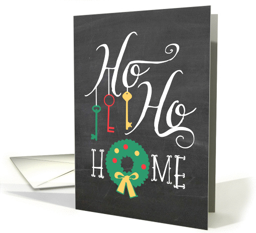Ho Ho Home - New Address/Moving at Christmas card (1331206)